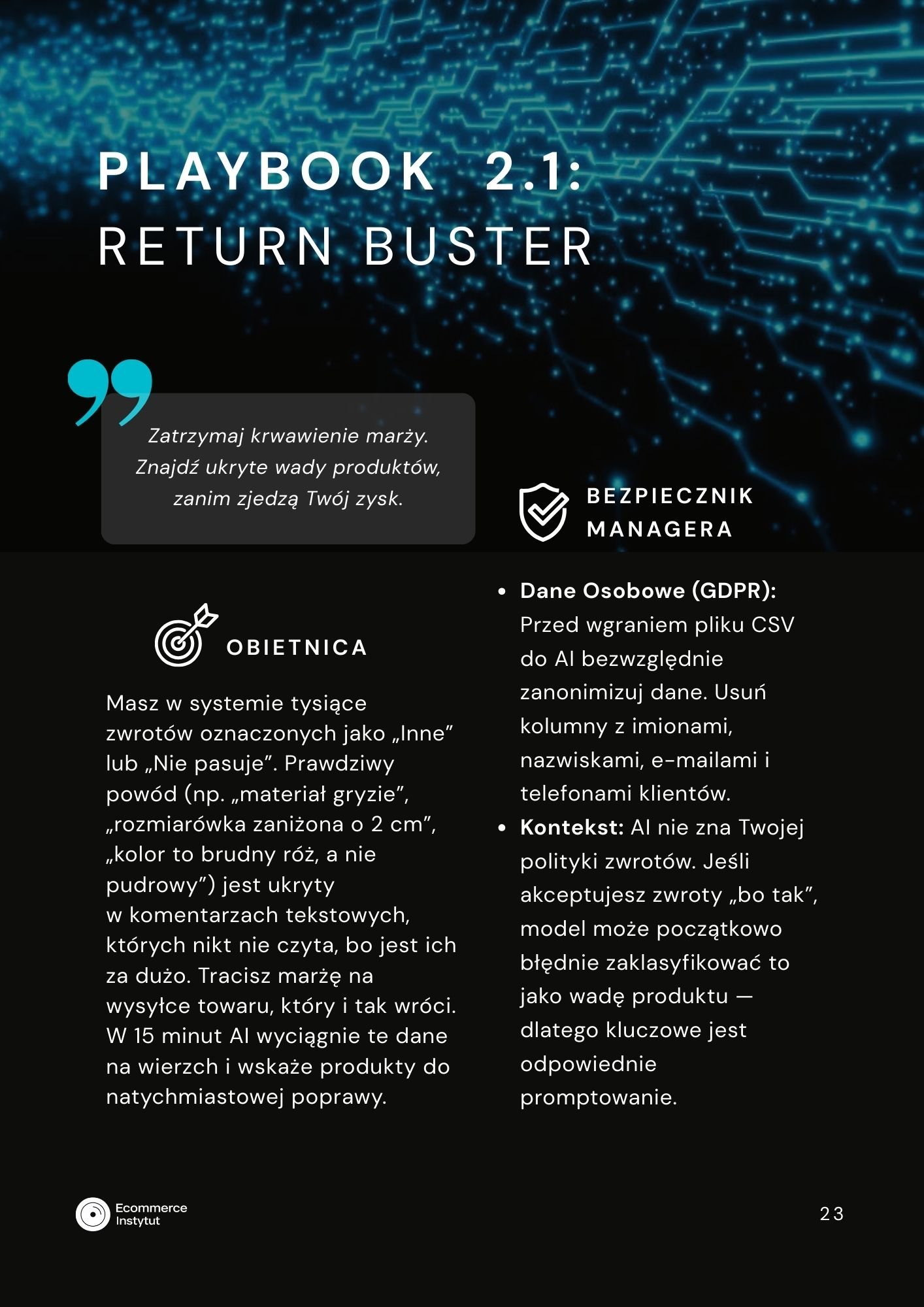 E-commerce AI - Operating System. Playbooki Implementacyjne - obrazek 8