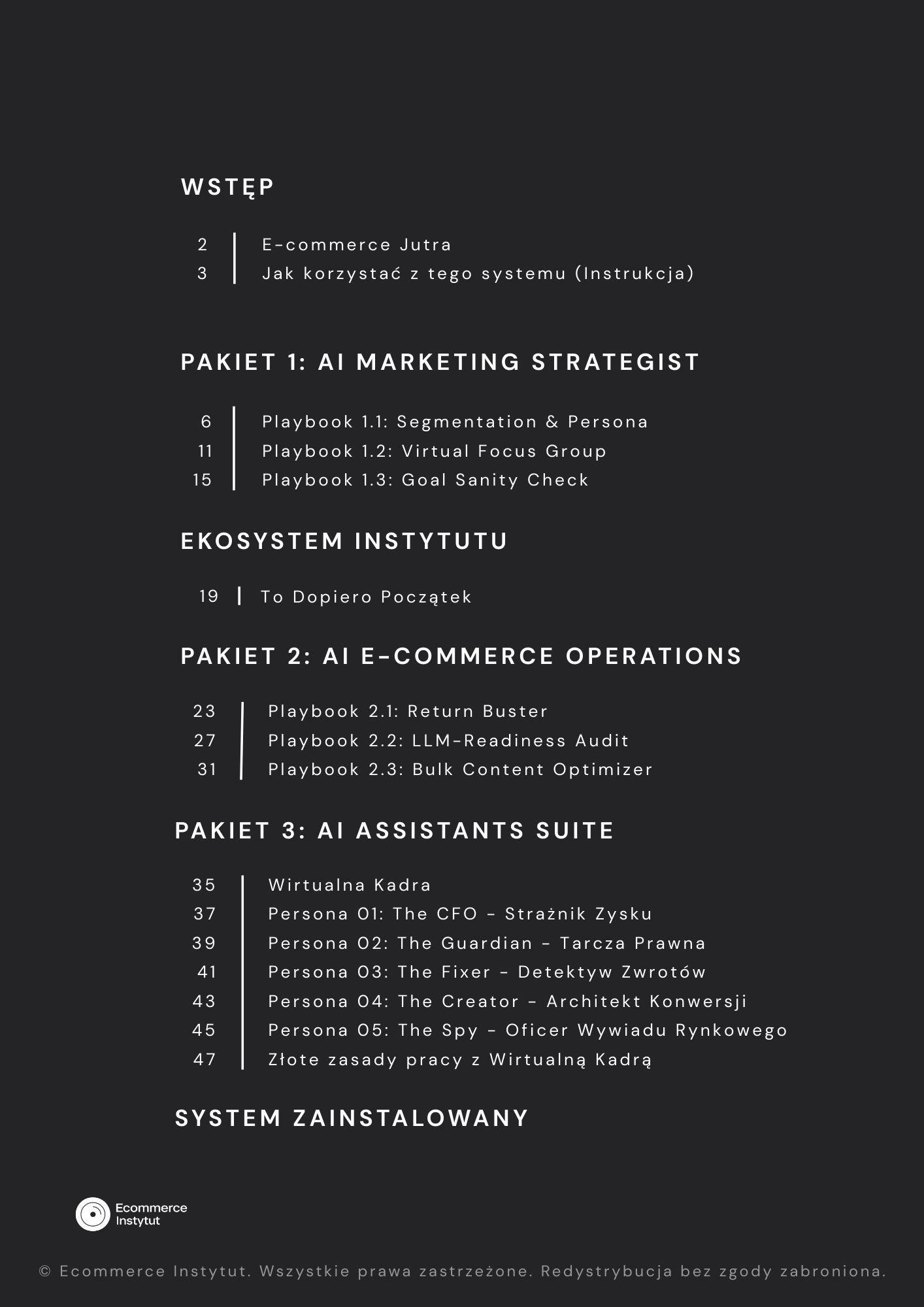E-commerce AI - Operating System. Playbooki Implementacyjne - obrazek 5